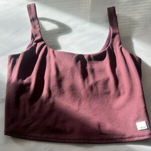 Vuori Deep Maroon Tank